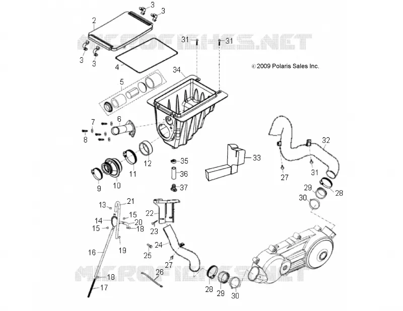 ENGINE, AIR INTAKE SYSTEM