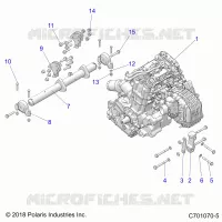 ENGINE, MOUNTING