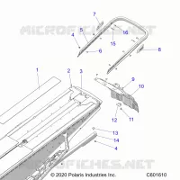 BUMPER, REAR