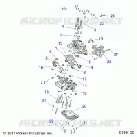 ENGINE, CRANKCASE AND CRANKSHAFT