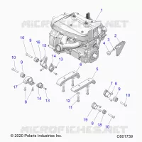 ENGINE, MOUNTING