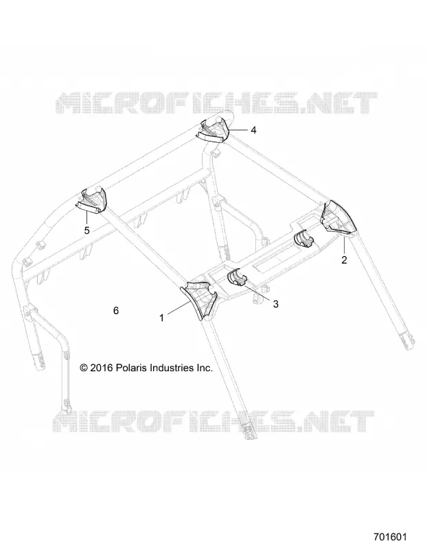CHASSIS, CAB ACCESORIES- Z19VBS99C2/CM (701601)