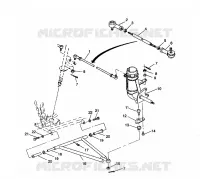 FRONT WISHBONES   STEERING TIE RODS 2X4 350L W937539 (4924032403016A)