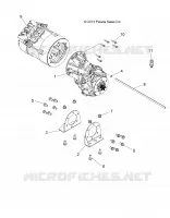 DRIVE TRAIN, MOTOR AND GEARCASE MOUNTING