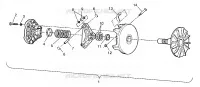 DRIVE CLUTCH ASSEMBLY XPLORER 400L W969140 (4935983598C002)