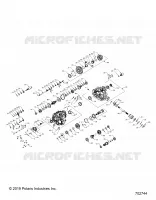 DRIVE TRAIN, MAIN GEARCASE INTERNALS
