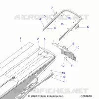 BUMPER, REAR
