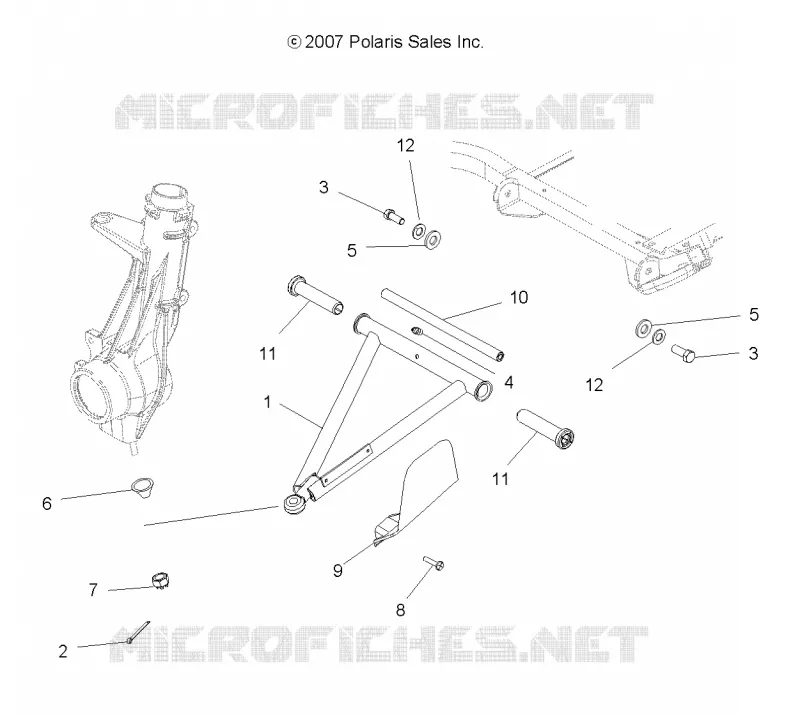 SUSPENSION, A-ARM AND STRUT MOUNTING