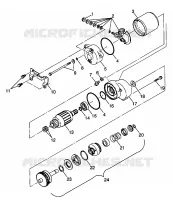 STARTING MOTOR XPLORER 300 W98CC28C (4945264526D003)