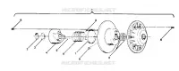 DRIVEN CLUTCH SPORT AND SPORT GT (4915451545020A)