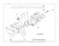 BRAKES, FRONT BRAKE CALIPER