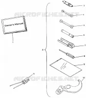 TOOL KIT    MAGNUM 4X4 W968144 AND  SWEDISH MAGNUM 4X4 S968144 (4936053605C012)