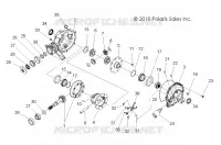 DRIVE TRAIN, REAR GEARCASE