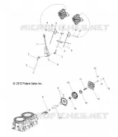 EXHAUST VALVES AND SOLENOID