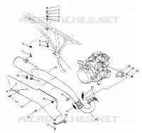 EXHAUST SYSTEM 6X6 400L
