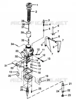CARBURETOR ULTRA 0976778 AND EUROPEAN ULTRA E976778 (4938053805C011)