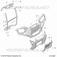 FRONT BUMPER AND MOUNTING