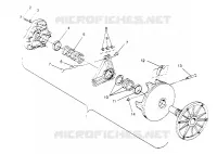 DRIVE CLUTCH ASSEMBLY SUPER SPORT 0950743 (4928882888B013)