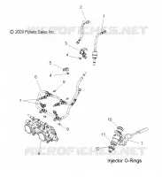 FUEL SYSTEM, RAIL, LINES AND THROTTLE  BODY