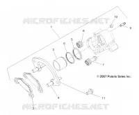 BRAKES, REAR CALIPER