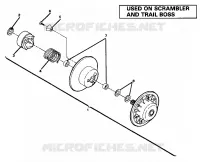 DRIVEN CLUTCH ASSEMBLY. (4911991199036A)