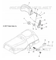 BACKREST AND GRABHANDLES