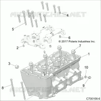 ENGINE, CYLINDER HEAD
