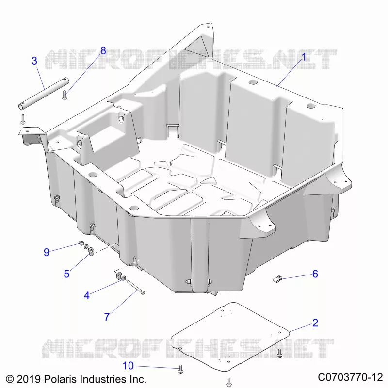 REAR BODYWORK RACK