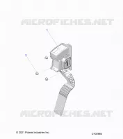 ENGINE, THROTTLE PEDAL