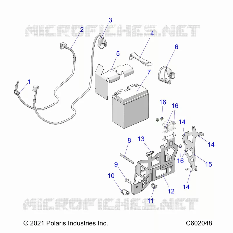 ELECTRICAL, E.S. BATTERY/BOX AND CABLES