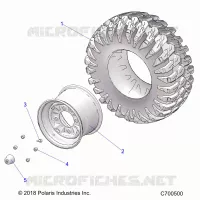 WHEELS, REAR