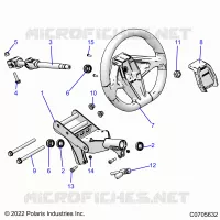 STEERING, UPPER, STANDARD