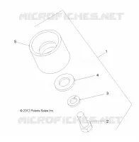 SEAT, HOLD DOWN SOCKET