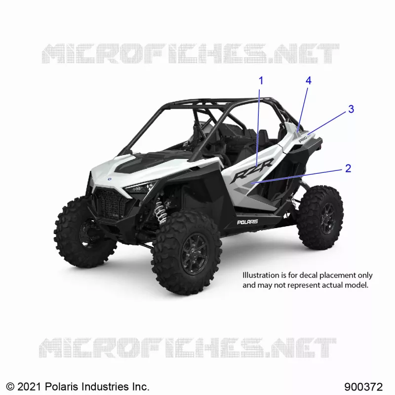 DECALSS, GRAPHICS- Z22RGL2KAP/AL/BK/BP/BT/BL/BL (900372)