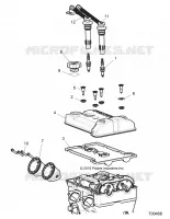 THROTTLE BODY AND VALVE COVER