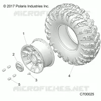 WHEELS, FRONT