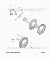 DRIVE TRAIN, CLUTCH, SECONDARY