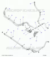 COOLING ROUTING MANIFOLD