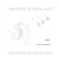 FRONT BRAKE CALIPER MOUNTING