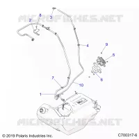 BODY, FUEL LINES
