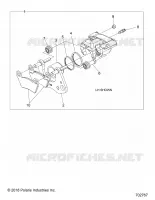 BRAKES, FRONT BRAKE CALIPER