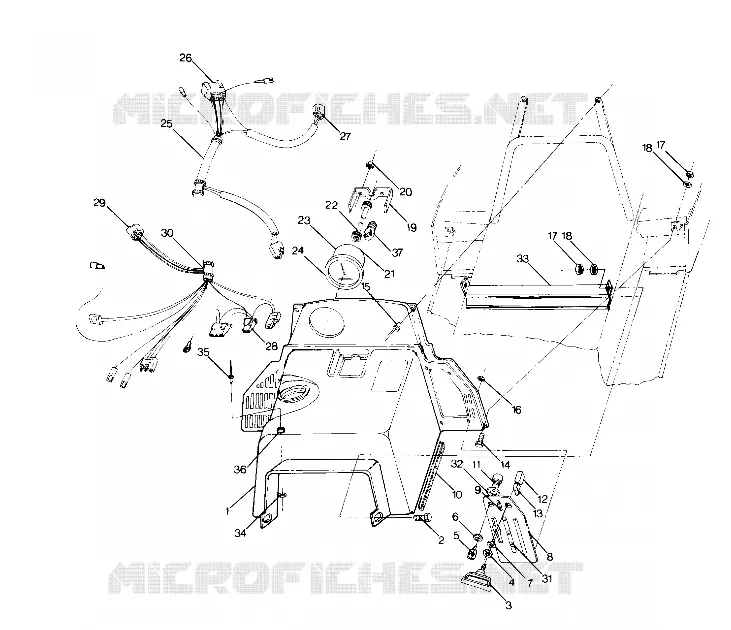 CONSOLE   ELECTRICAL EQUIPMENT STARTRAK (4914141414009A)