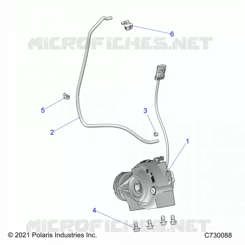 DRIVE TRAIN, FRONT GEARCASE MOUNTING
