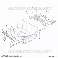 REAR BODYWORK RACK, MOUNTING