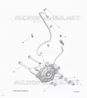 DRIVE TRAIN, FRONT GEARCASE MOUNTING