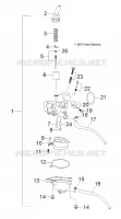ENGINE, CARBURETOR