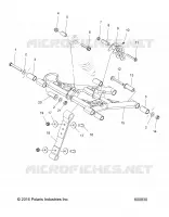 SUSPENSION, FRONT TORQUE ARM