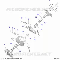 DRIVE TRAIN, PRIMARY CLUTCH