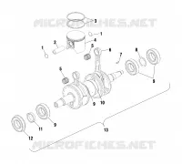 PISTON   CRANKSHAFT