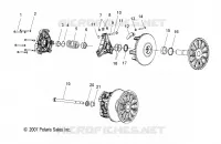 DRIVE TRAIN, PRIMARY CLUTCH
